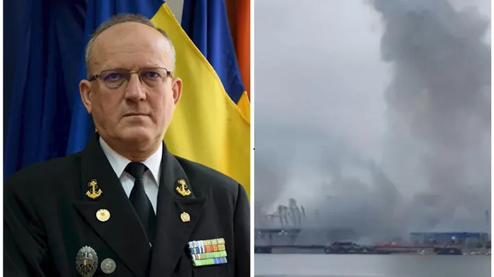 EXCLUSIV Drona ucraineană explodată în Portul Constanța, incident cu risc major. Care ar fi fost, de fapt, ținta, contraamiral român: „Cine a preluat controlul sigur a vrut să o ducă la Oil Terminal”