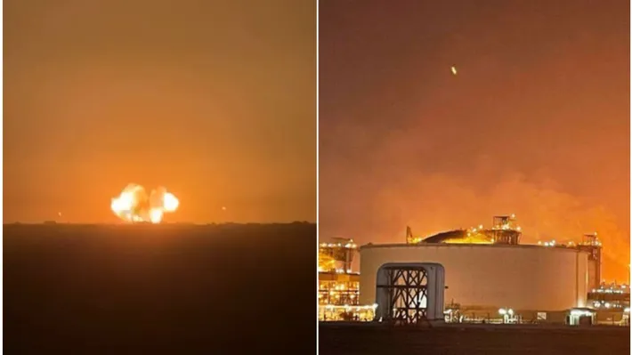 Explozie puternică, cel mai mare centru de gaze naturale lichefiate din lume a luat foc. Bilanțul victimelor e tragic: cel puțin 54 de răniți și 18 dispăruți