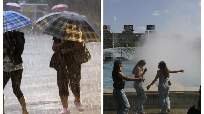 Prognoza meteo 13 august. Temperaturi în scădere și ploi
