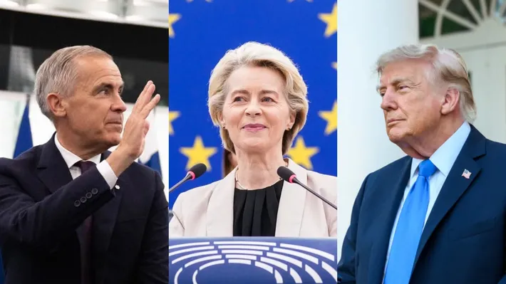 Ursula von der Leyen îi propune Canadei să devină „membru asociat” al UE. Donald Trump avertizează țările europene: „Dacă intenția este rea, vom impune tarife foarte mari asupra Europei”