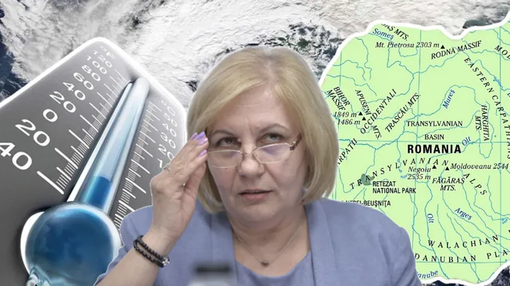 Se întoarce gerul cumplit în România. Șefa ANM, Elena Mateescu, anunță diferențe de 15°C în 24 de ore: „De duminică, vremea se va răci semnificativ”