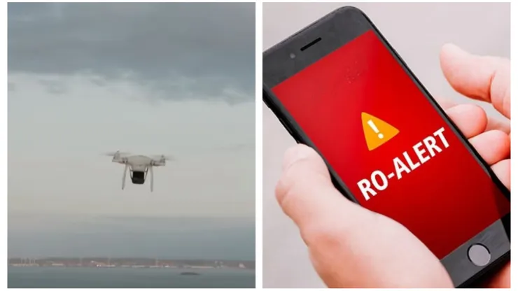 RO-Alert în Tulcea după un nou atac al Rusiei. Autoritățile au ridicat de la sol două avioane de luptă