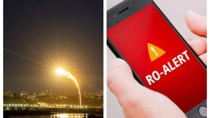 Alertă la granița României din cauza dronelor rusești. A fost emis RO-Alert, două avioane au fost ridicate de la sol