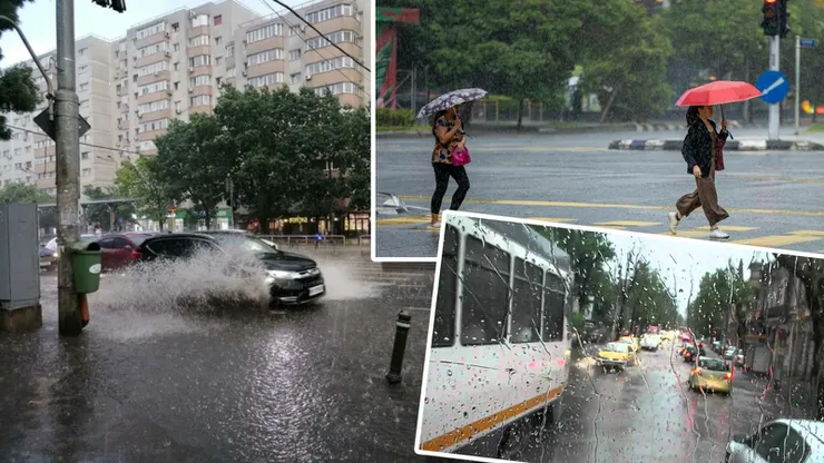 Avertizare meteo cod galben. ANM anunță furtuni, vijelii si grindină în mai multe zone