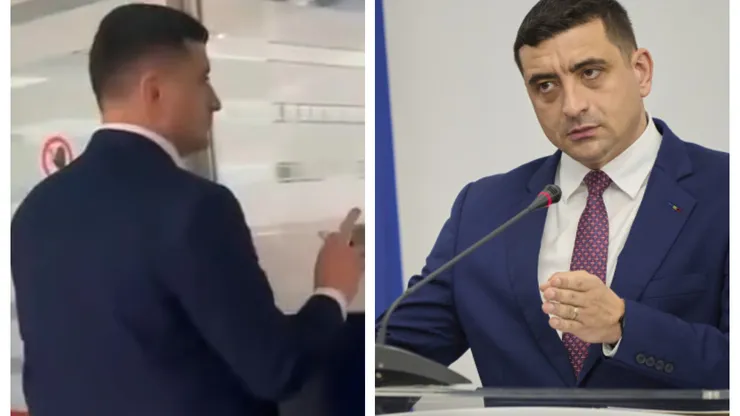 Cum a reacționat George Simion când o româncă l-a întrebat în aeroport de ce fuge de dezbateri