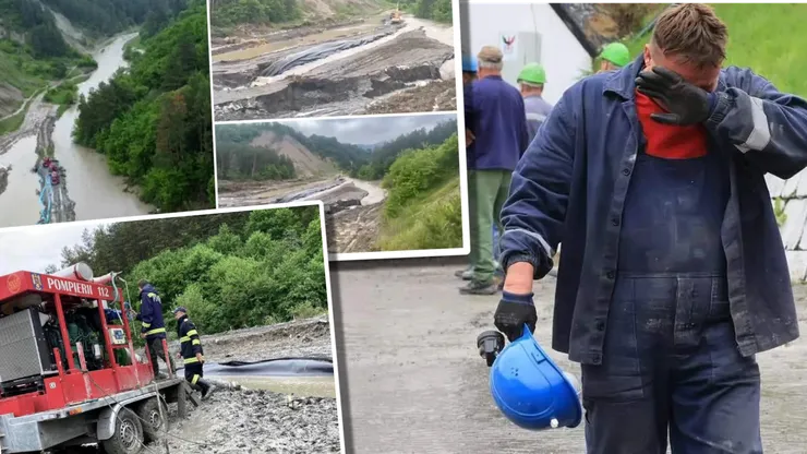Dezastru la Salina Praid. Digul subteran a cedat. Mircea Fechet: O adevărată tragedie. Vom identifica soluţiile tehnice pentru a salva ce se mai poate