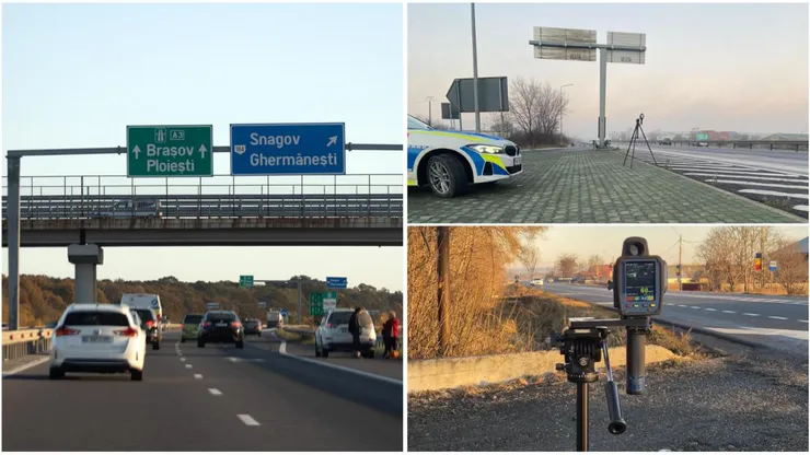 Filtre și radare în toată țara de 1 Mai. Șoferii sunt urmăriţi de poliţişti inclusiv din elicopter