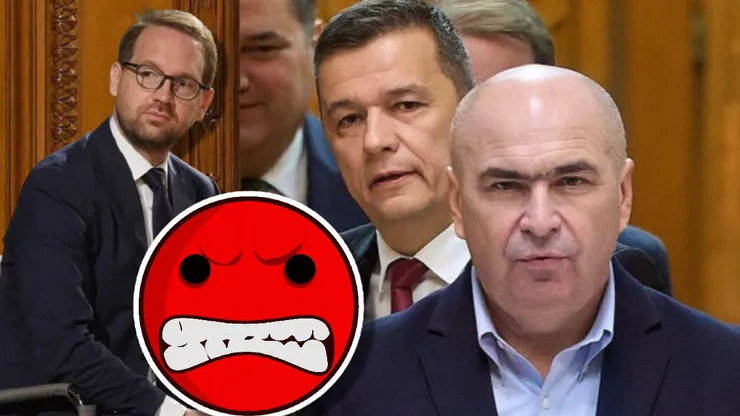 Scandal-monstru în coaliție, după ce USR-iștii i-au făcut plângere penală lui Bolojan. Social-democrații au plecat din ședință!