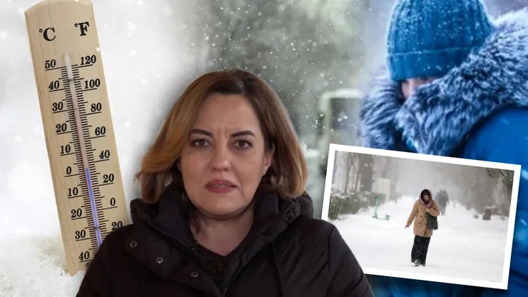 Se întorc ninsorile și gerul. Oana Păduraru (ANM) are vești proaste: „Masa de aer rece încă mai stă lângă țara noastră”