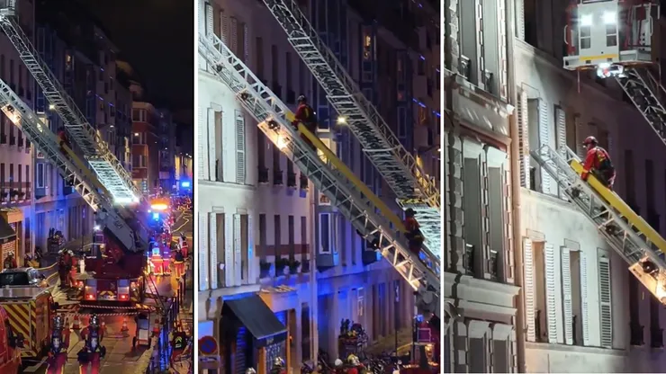 Apartament prăbușit în timpul petrecerii, 20 de răniți. Operațiune masivă de salvare, au intervenit 145 de pompieri VIDEO