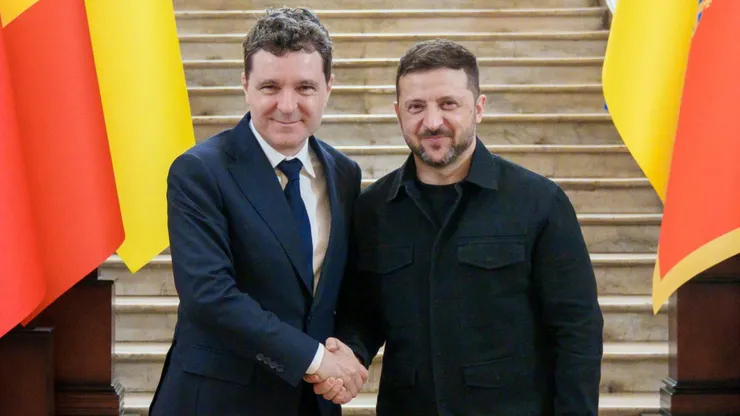 Nicușor Dan îl primește joi pe Volodimir Zelenski la Palatul Cotroceni. Șeful statului va aborda, printre altele, subiectul respectării drepturilor minorității române din Ucraina
