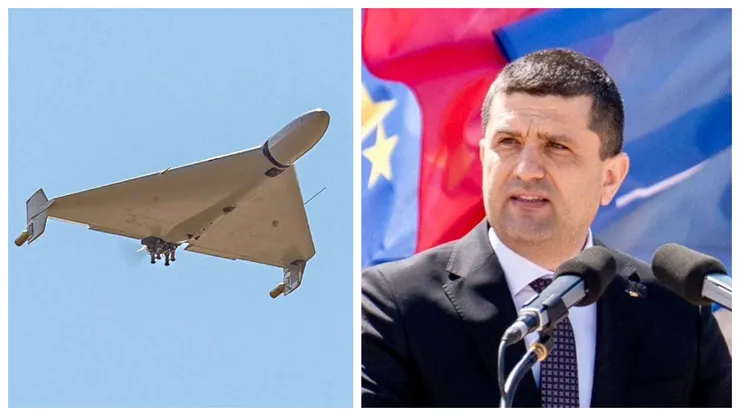 Precizările MApN despre cea de-a doua dronă doborâtă în spațiul aerian românesc: „Două avioane F-16 au interceptat ținta”. Cât timp a survolat România