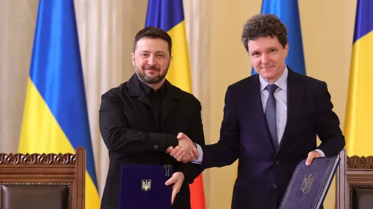 Nicușor Dan a vorbit cu Volodimir Zelenski, după incidentul dronei rusești căzute la Galați. ”Am convenit să accelerăm cooperarea dintre România și Ucraina privind producția în comun de drone”