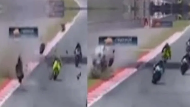 Imagini şocante cu momenul exploziei în care a murit motociclistul român Adrian Rus-Sinner VIDEO