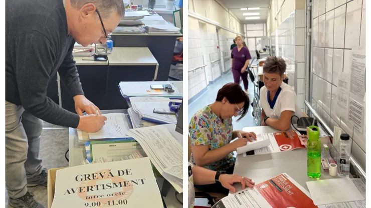 Grevă de avertisment în spitalele din România din cauza legii salarizării. Sindicaliștii anunță grevă generală pe 28 iulie