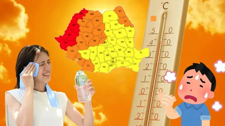EXCLUSIV Cod roșu de caniculă extins, Ministerul Sănătății anunță măsuri speciale. Romica Jurca: „Temperaturile vor scădea începând de vineri, dar tot nu vom scăpa de caniculă”