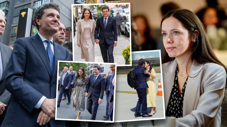 Nicușor Dan și Mirabela Grădinaru, imagini rare de la New York. Cum s-a îmbrăcat cuplul prezidențial pentru recepția găzduită de Donald Trump și Prima Doamnă