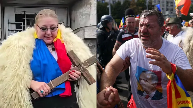 Diana Șoșoacă instigă manifestanții din Piața Victoriei la violențe: „Ocupați Bucureștiul! Nu plecați! La pușcărie cu Jandarmeria! Criminalilor! Jos fascismul european!”