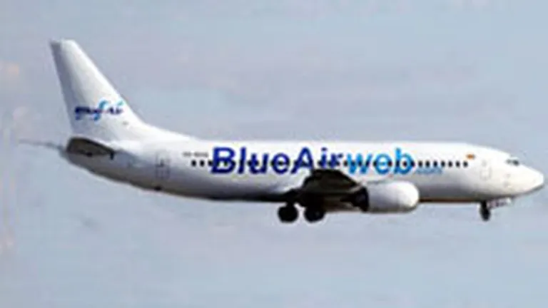 Blue Air mizeaza pe o crestere a capacitatii de transport cu 35-40% in 2008 (Update)