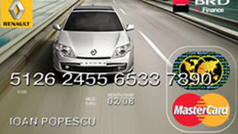 Renault si BRD au lansat un card cu limita de credit de 15.000 lei