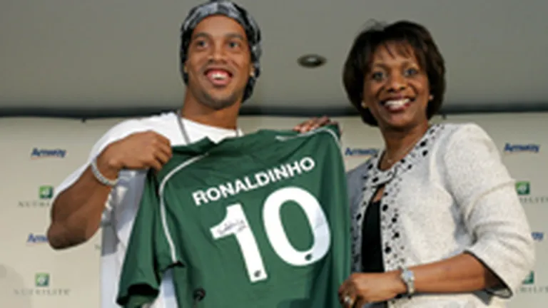 Ronaldinho si alti sportivi cresc profitul Nutrilite in Romania cu 10% in 2008
