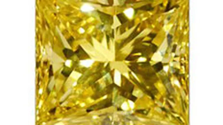 Un diamant galben a fost vandut cu 7 milioane de euro