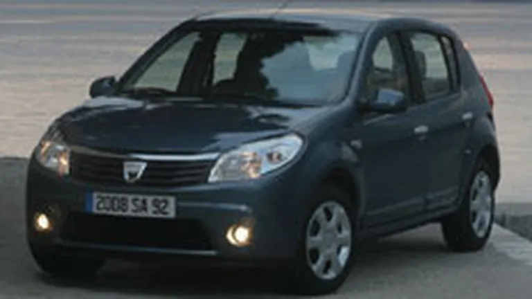 Dacia pregateste modelul Sandero cu motor de 1 litru