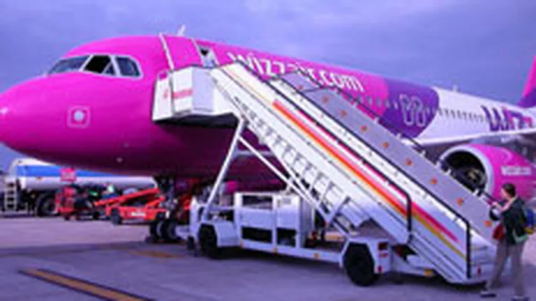 Numarul de pasageri transportati de Wizz Air in Romania a crescut cu 130% la 9 luni