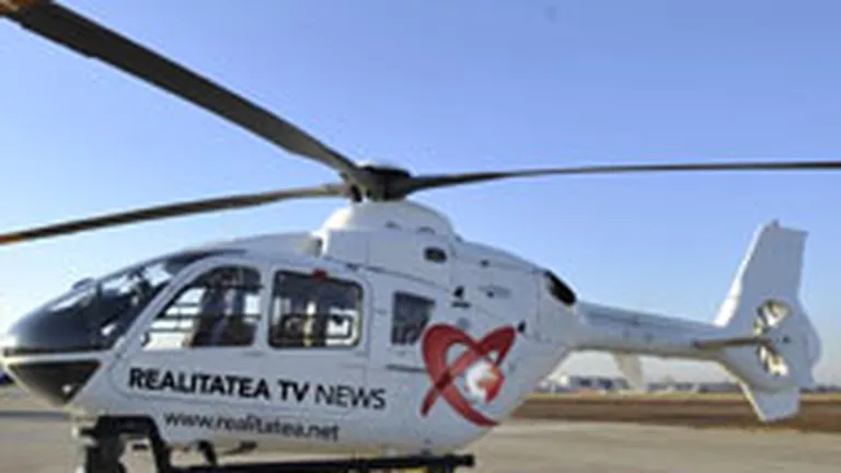 Realitatea TV a cumparat un elicopter de 5,3 mil.euro