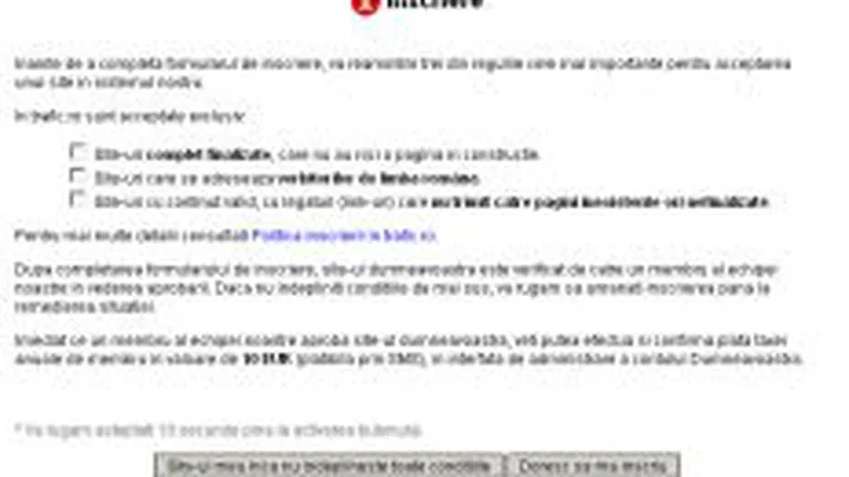 Trafic.ro renunta la gratuitate si solicita o taxa de 10 euro/site inscris