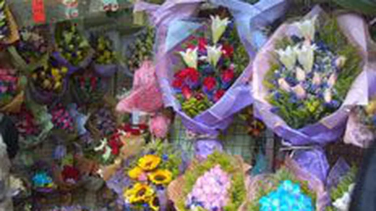 Piata florilor din Bucuresti a scazut cu 30% in ultimile luni