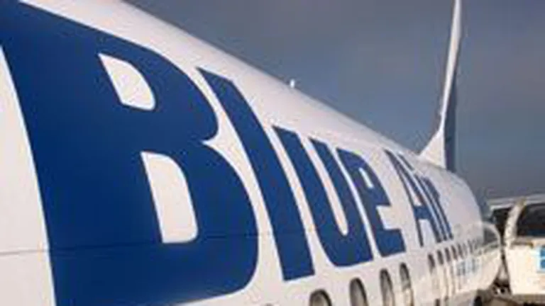 Blue Air a transportat cu 2% mai multi pasageri in ianuarie 2009