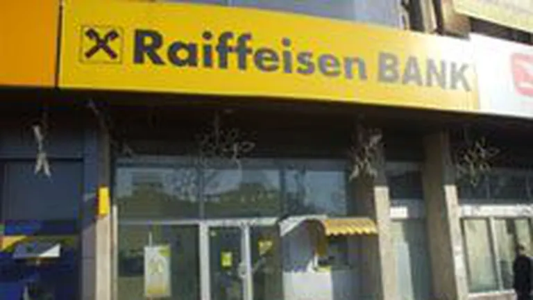Raiffeisen Bank: Crestere a profitului net de 75% in 2008, pana la 165 mil. euro