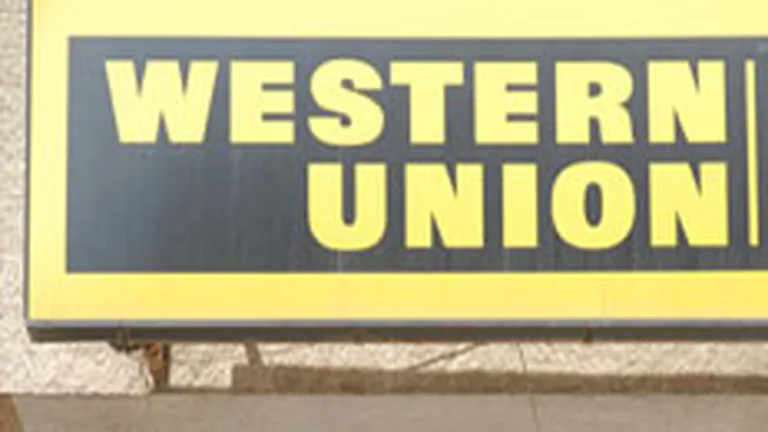 Tranzactiile in lei ale romanilor prin Western Union au crescut exploziv in 2008
