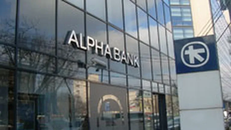 Profitul Alpha Bank Romania a crescut cu 4,5% in S1, la 34,7 mil. euro