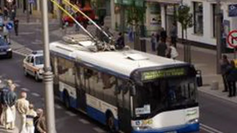 Regia Autonoma de Transport din Cluj vrea sa cumpere 20 de troleibuze