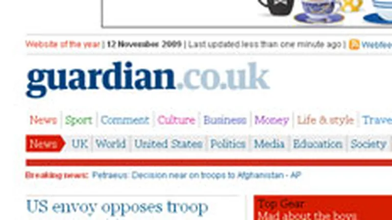 Guardian News&Media mai disponibilizeaza inca 100 de angajati