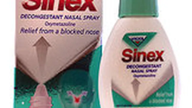 P&G recheama 120.000 de sticle de spray nazal Vicks Sinex