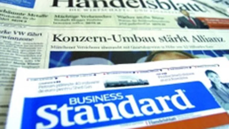 Vantu inchide ziarul Business Standard. Pe 23 decembrie apare ultimul numar