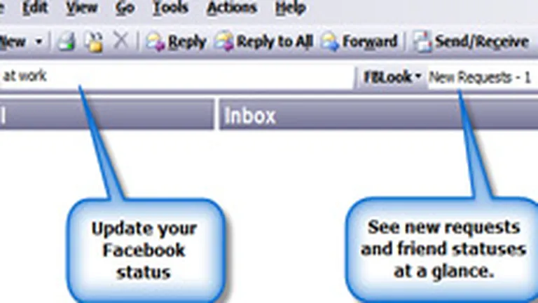 Programul de email Outlook va integra Facebook, MySpace si LinkedIn