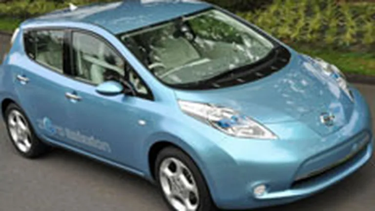 Nissan va produce masina electrica Leaf in Marea Britanie, din 2013