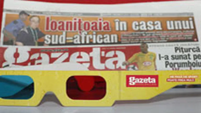 Gazeta Sporturilor apare pe 2 iulie in format 3D