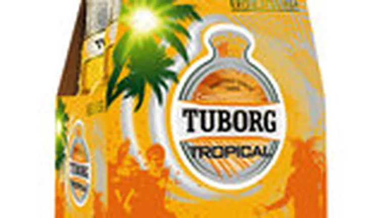 URBB s-a lansat pe segmentul berilor cu arome prin Tuborg Tropical