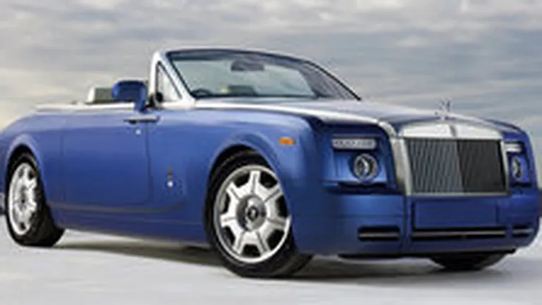 In iunie a fost inregistrat in Romania primul Rolls Royce din ultimele 18 luni