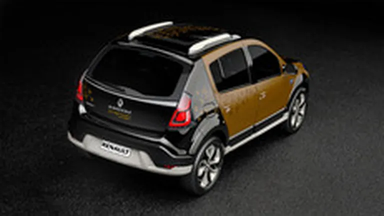 Renault prezinta primele imagini oficiale cu Sandero Stepway Concept 2010 (GALERIE FOTO)
