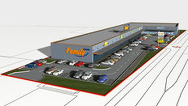 Centrul comercial Family Center din Giurgiu, deschis joi in urma unei investitii de 7 mil. euro