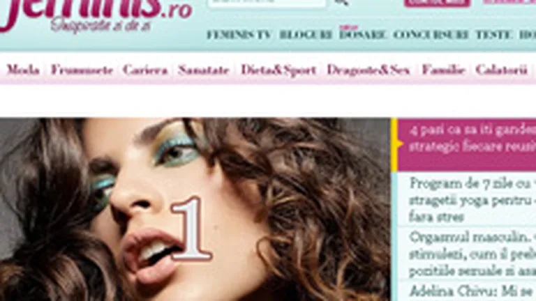 Feminis.ro imbraca haine noi pe piata publicatiilor de lifestyle feminin