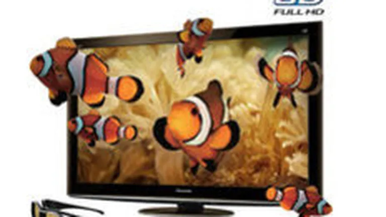 Succesul televizoarelor 3D pe piata locala: 1.500 de unitati vandute in 2010