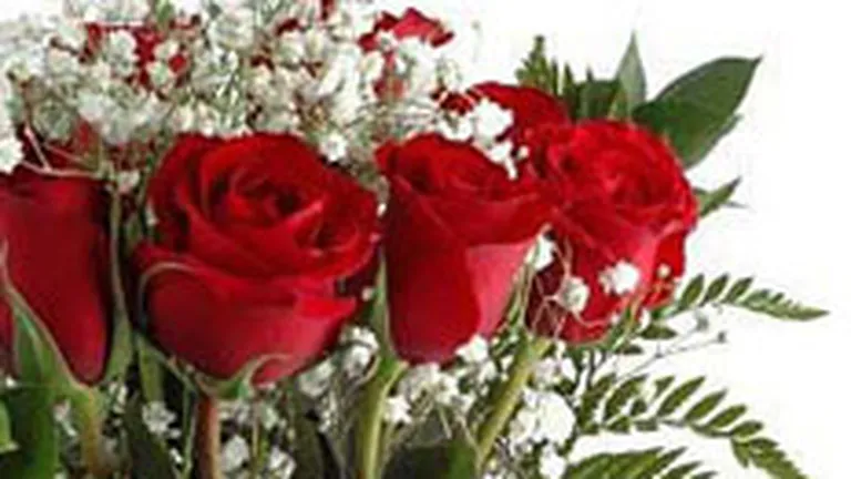 Romanii vor comanda online flori de 40.000-50.000 de euro de Valentine's Day