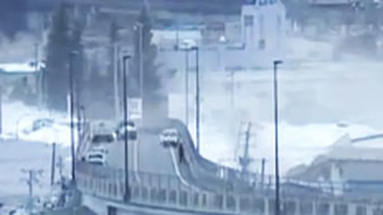 Cutremurul din Japonia paralizeaza transportul si industria (Video)
